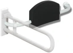 Hewi 801 Rückenstütze 801.51.920R92 Griff Rechts, Rosette Links, Anthrazitgrau