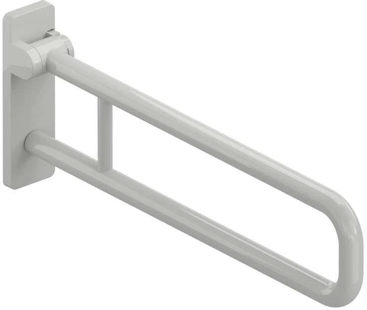 Hewi 801 Stützklappgriff 801.50.14618 750 Mm, Senfgelb, Drehbar, Aluminiumkern 1 Hewi 801 Stützklappgriff 801.50.14618 750 Mm, Senfgelb, Drehbar, Aluminiumkern