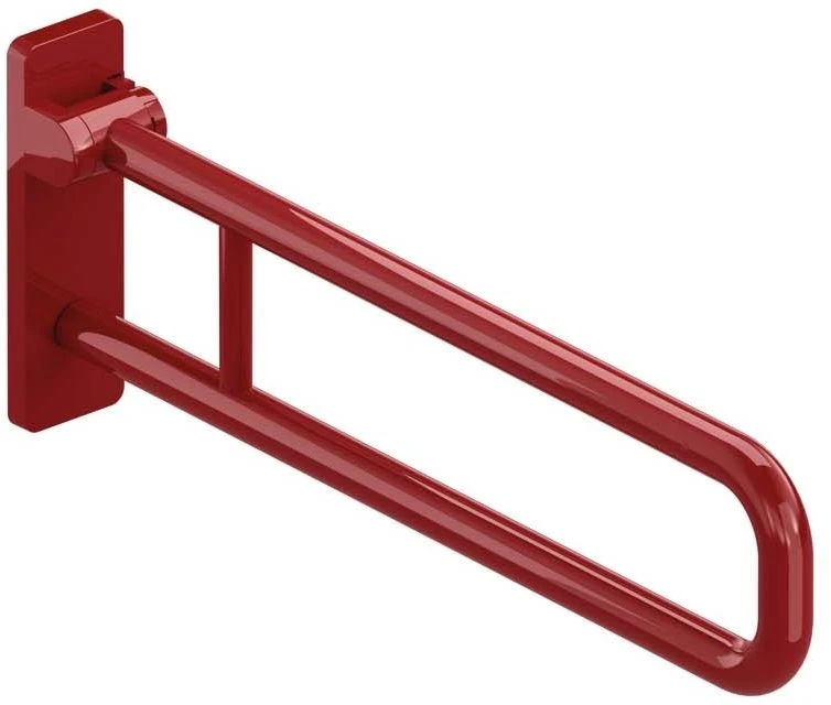 Hewi 801 Stützklappgriff 801.50.21633 700 Mm, Rubinrot, Fest, Aluminiumkern 1 Hewi 801 Stützklappgriff 801.50.21633 700 Mm, Rubinrot, Fest, Aluminiumkern