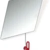 Hewi Kippspiegel 801.01.10033 600x540x6mm, Mit Halter/Griff, Rubinrot