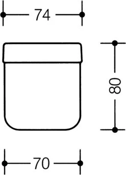 Hewi Polyamidbecher 8010402033 Serie 801, Rubinrot -VIEGA Verkäufe Hewi Polyamidbecher 8010402033 Serie 801 rubinrot 2