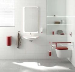 Hewi System 800 K Aufrüstsatz 950.50.0109055 Aquablau, Für Papierhalter -VIEGA Verkäufe Hewi System 800 K Aufruestsatz 950.50.0109055 aquablau fuer Papierhalter 1