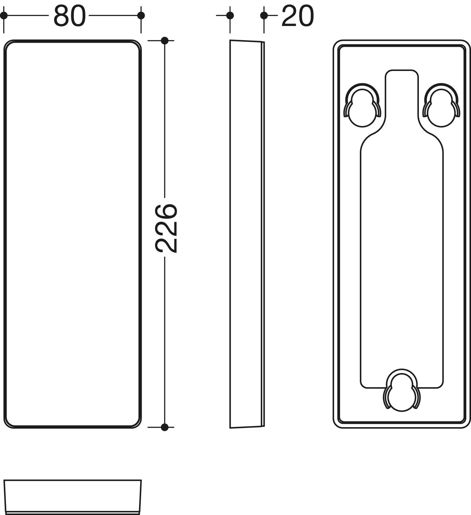 Hewi System 900 Abdeckung 900.50.0024092 Edelstahl Verchromt, Polyamid Hochglänzend Anthrazitgrau, Für Montageplatten 2 Hewi System 900 Abdeckung 900.50.0024092 Edelstahl Verchromt, Polyamid Hochglänzend Anthrazitgrau, Für Montageplatten – Bild 2