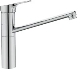 Ideal Standard CeraFit Küchenarmatur BC139AA Chrom, Hoher Auslauf, BlueStart, Ausladung 221mm