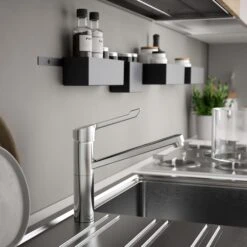 Ideal Standard CeraFlex Küchenarmatur BC137AA Schwenkbar, Ergonomischer Langhebel 132 Mm, Verchromt -VIEGA Verkäufe Ideal Standard CeraFlex Kuechenarmatur BC137AA schwenkbar ergonomischer Langhebel 132 mm verchromt 3