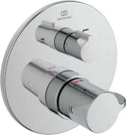 Ideal Standard CeraPlus 2 Brausethermostat A6868AA Chrom, Unterputz, Mit Thermischer Desinfektion