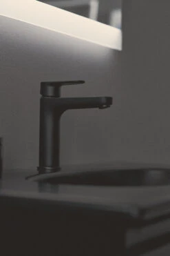 Ideal Standard Cerafine O Waschtischarmatur BD131XG Silk Black, Ausladung 125mm, Mit Push-Open -VIEGA Verkäufe Ideal Standard Cerafine O Waschtischarmatur BD131XG Silk Black Ausladung 125mm mit Push Open 2