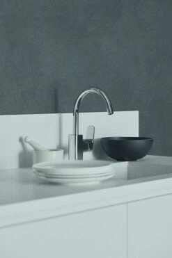 Ideal Standard Ceraplan Küchenarmatur BD334AA Chrom, Mit Rohrauslauf