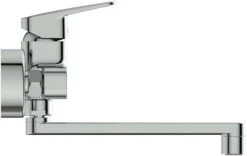Ideal Standard Ceraplan Küchenarmatur BD340AA Chrom, Wandmontage, Ausladung 238mm -VIEGA Verkäufe Ideal Standard Ceraplan Kuechenarmatur BD340AA chrom Wandmontage Ausladung 238mm 4