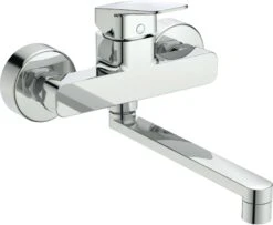 Ideal Standard Ceraplan Küchenarmatur BD340AA Chrom, Wandmontage, Ausladung 238mm -VIEGA Verkäufe Ideal Standard Ceraplan Kuechenarmatur BD340AA chrom Wandmontage Ausladung 238mm 5