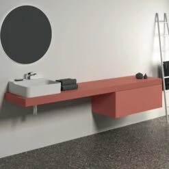 Ideal Standard Conca Konsole T4342Y3 Ohne Ausschnitt, 240x50,5x0 Cm, Sunset Matt Lackiert -VIEGA Verkäufe Ideal Standard Conca Konsole T4342Y3 ohne Ausschnitt 240x505x0 cm Sunset matt lackiert 3