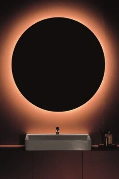 Ideal Standard Conca Spiegel T3958BH 80x2,6x80 Cm, Rund, Mit Ambientebeleuchtung, Neutral -VIEGA Verkäufe Ideal Standard Conca Spiegel T3958BH 80x26x80 cm rund mit Ambientebeleuchtung neutral 2