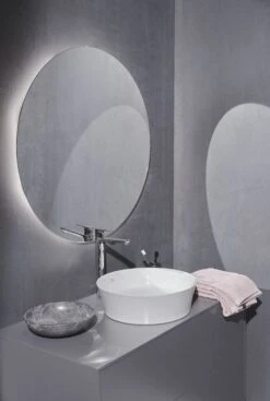 Ideal Standard Conca Spiegel T3958BH 80x2,6x80 Cm, Rund, Mit Ambientebeleuchtung, Neutral -VIEGA Verkäufe Ideal Standard Conca Spiegel T3958BH 80x26x80 cm rund mit Ambientebeleuchtung neutral 5