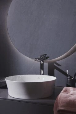 Ideal Standard Conca Spiegel T3958BH 80x2,6x80 Cm, Rund, Mit Ambientebeleuchtung, Neutral -VIEGA Verkäufe Ideal Standard Conca Spiegel T3958BH 80x26x80 cm rund mit Ambientebeleuchtung neutral 9