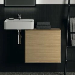 Ideal Standard Conca Waschtisch-Unterschrank T4317Y6 Ohne Ausschnitt, 1 Auszug, 60 X 37 X 55 Cm, Eiche Hell Furnier -VIEGA Verkäufe Ideal Standard Conca Waschtisch Unterschrank T4317Y6 ohne Ausschnitt 1 Auszug 60 x 37 x 55 cm Eiche hell Furnier 3