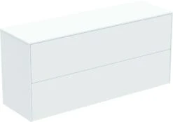 Ideal Standard Conca Waschtisch-Unterschrank T4330Y1 Ohne Ausschnitt, 2 Auszüge, 120x37x55 Cm, Weiß Matt Lackiert -VIEGA Verkäufe Ideal Standard Conca Waschtisch Unterschrank T4330Y1 ohne Ausschnitt 2 Auszuege 120x37x55 cm Weiss matt lackiert 2
