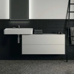 Ideal Standard Conca Waschtisch-Unterschrank T4330Y1 Ohne Ausschnitt, 2 Auszüge, 120x37x55 Cm, Weiß Matt Lackiert -VIEGA Verkäufe Ideal Standard Conca Waschtisch Unterschrank T4330Y1 ohne Ausschnitt 2 Auszuege 120x37x55 cm Weiss matt lackiert 5