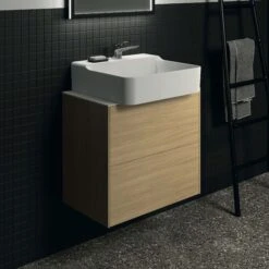 Ideal Standard Conca Waschtisch-Unterschrank T4354Y6 Ohne Waschtisch-Platte, 2 Auszüge, 60x37x54 Cm, Eiche Hell Furnier -VIEGA Verkäufe Ideal Standard Conca Waschtisch Unterschrank T4354Y6 ohne Waschtisch Platte 2 Auszuege 60x37x54 cm Eiche hell Furnier 4