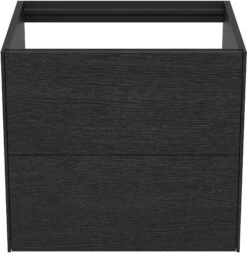 Ideal Standard Conca Waschtisch-Unterschrank T4355Y5 Ohne Waschtisch-Platte, 2 Auszüge, 60x50,5x54 Cm, Walnuss Dunkel Furnier