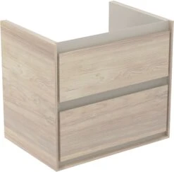 Ideal Standard Connect Air Waschtischunterschrank E1605UK, Pinie Hell Dekor/braun Matt, Cube