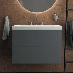 Ideal Standard Extra Waschtisch T436401 3 Hahnlöcher, Mit Überlauf, 810 X 510 X 150 Mm, Weiß -VIEGA Verkäufe Ideal Standard Extra Waschtisch T436401 3 Hahnloecher mit Ueberlauf 810 x 510 x 150 mm weiss 4