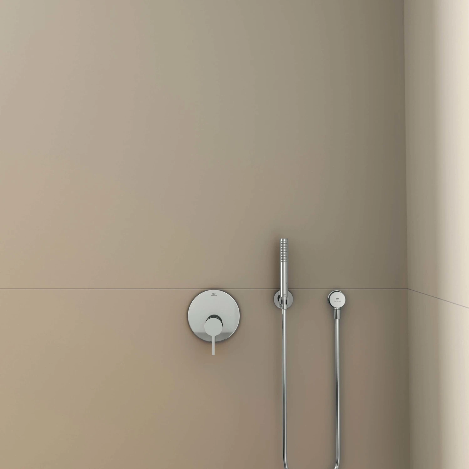 Ideal Standard Idealrain Atelier Brausehalter BC806AA Rund, Aus Metall, Fix, Verchromt 9 Ideal Standard Idealrain Atelier Brausehalter BC806AA Rund, Aus Metall, Fix, Verchromt – Bild 9