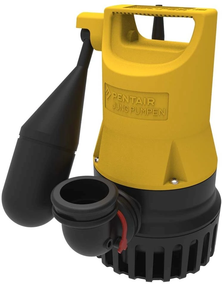 Jung Kellerentwässerungspumpe JP50000 U 3 KS, 4 M Leitung, Schaltung, 230 V 1 Jung Kellerentwässerungspumpe JP50000 U 3 KS, 4 M Leitung, Schaltung, 230 V
