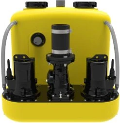 Jung Compli Fäkalienhebeanlage JP50122 1235/2 BW HL