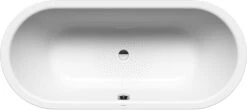 Kaldewei Classic Duo Oval Badewanne 291330003199 160x70cm, Antislip Perl-Effekt, Manhattan