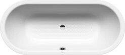 Kaldewei Classic Duo Oval Badewanne 291334013199 160x70cm, Vollantislip Perl-Effekt, Manhattan