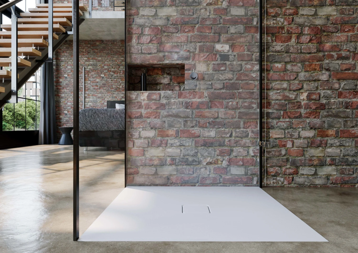 Kaldewei Conoflat Duschfläche 465600013001 100 X 100 Cm, Weiss, Perl Effekt 2 Kaldewei Conoflat Duschfläche 465600013001 100 X 100 Cm, Weiss, Perl Effekt – Bild 2