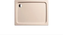 Kaldewei Duschplan Duschwanne 440448043030 80x90x6,5cm, Mit Träger, Perl-Effekt, Bahamabeige