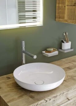 Kaldewei Miena Waschtisch-Schale 909406003001 Ohne Überlauf, 38 Cm, Weiß Perl-Effekt -VIEGA Verkäufe Kaldewei Miena Waschtisch Schale 909406003001 ohne Ueberlauf 38 cm weiss Perl Effekt 4