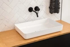 Kaldewei Miena Waschtisch-Schale 909606003671 3185, 58 X 38 Cm, Warm Grey 60, Ohne Überlauf, Ohne Hahnloch, Schallschutz -VIEGA Verkäufe Kaldewei Miena Waschtisch Schale 909606003671 3185 58 x 38 cm warm grey 60 ohne Ueberlauf ohne Hahnloch Schallschutz 2