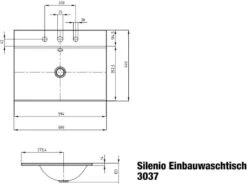 Kaldewei Silenio Einbau-Waschtisch 907706313711 3037, 60 X 46 Cm, Alpinweiss Matt Perl-Effekt, Ohne Überlauf, Ohne Hahnloch -VIEGA Verkäufe Kaldewei Silenio Einbau Waschtisch 907706313711 3037 60 x 46 cm alpinweiss matt Perl Effekt ohne Ueberlauf ohne Hahnloch 4