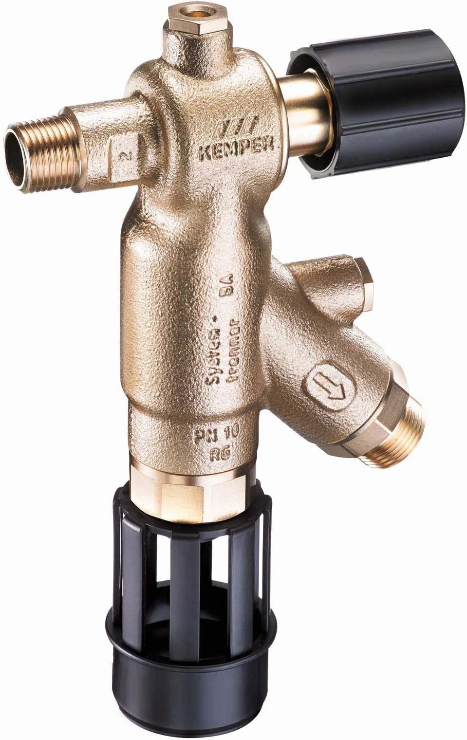 Kemper Fk-4 Systemtrenner-Auslaufventil 36701015 BA, Aus Rotguss, Mit Griff 1 Kemper Fk-4 Systemtrenner-Auslaufventil 36701015 BA, Aus Rotguss, Mit Griff