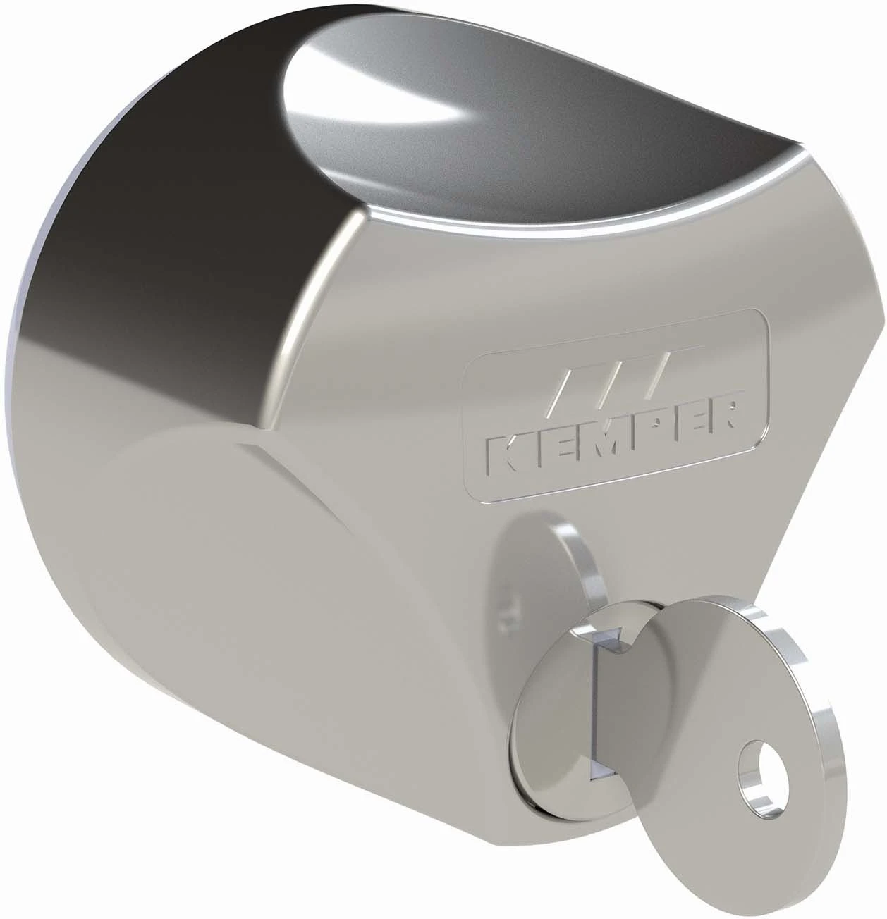 Kemper Frosti Bediengriff 5750200300 Glanz Verchromt, Gleichschließend Abschließbar, Mit Schlüssel 1 Kemper Frosti Bediengriff 5750200300 Glanz Verchromt, Gleichschließend Abschließbar, Mit Schlüssel