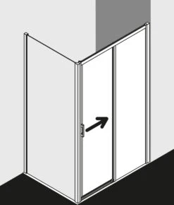 Kermi Liga Gleittür 2-tlg. Bodenfrei Mit Festfeld LID2L14520VPK 141-146x200cm, Silber Hochglanz, ESG Klar Clean, Links, Auf Duschwanne -VIEGA Verkäufe Kermi Liga Gleittuer 2 tlg. bodenfrei mit Festfeld LID2L14520VPK 141 146x200cm silber hochglanz ESG klar Clean links auf Duschwanne 4