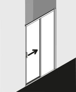 Kermi Liga Gleittür 2-tlg. Bodenfrei Mit Festfeld LID2R155201PK 151-156x200cm, Silber Mattglanz, ESG Klar Clean, Rechts, Auf Duschwanne -VIEGA Verkäufe Kermi Liga Gleittuer 2 tlg. bodenfrei mit Festfeld LID2R155201PK 151 156x200cm silber mattglanz ESG klar Clean rechts auf Duschwanne 2