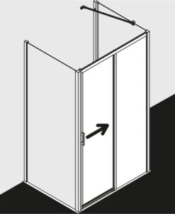 Kermi Liga Gleittür 2-tlg. Bodenfrei Mit Festfeld LID2R155201PK 151-156x200cm, Silber Mattglanz, ESG Klar Clean, Rechts, Auf Duschwanne -VIEGA Verkäufe Kermi Liga Gleittuer 2 tlg. bodenfrei mit Festfeld LID2R155201PK 151 156x200cm silber mattglanz ESG klar Clean rechts auf Duschwanne 8