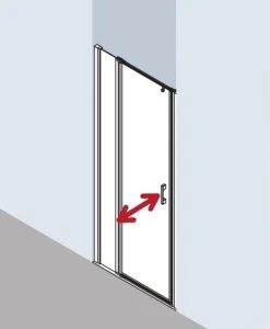 Kermi Liga Pendeltür Mit Festfeld Für Seitenwand LI1GR08520VAK 85x200cm, Silber Hochglanz, ESG Klar, Rechts, Auf Duschwanne -VIEGA Verkäufe Kermi Liga Pendeltuer mit Festfeld fuer Seitenwand LI1GR08520VAK 85x200cm silber hochglanz ESG klar rechts auf Duschwanne 1