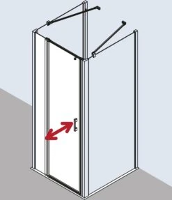Kermi Liga Pendeltür Mit Festfeld Für Seitenwand LI1GR08520VAK 85x200cm, Silber Hochglanz, ESG Klar, Rechts, Auf Duschwanne -VIEGA Verkäufe Kermi Liga Pendeltuer mit Festfeld fuer Seitenwand LI1GR08520VAK 85x200cm silber hochglanz ESG klar rechts auf Duschwanne 7