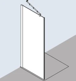Kermi Pasa XP Seitenwand PXTWD100201AK 100x200cm, Silber Mattglanz, ESG Klar, Auf Duschwanne -VIEGA Verkäufe Kermi Pasa XP Seitenwand PXTWD100201AK 100x200cm silber mattglanz ESG klar auf Duschwanne 4