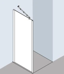 Kermi Pasa XP Seitenwand Für Pendeltür Mit Festfeld PXUWD078201PK 78x200cm, Silber Mattglanz, ESG Klar Clean, Auf Duschplatz -VIEGA Verkäufe Kermi Pasa XP Seitenwand fuer Pendeltuer mit Festfeld PXUWD078201PK 78x200cm silber mattglanz ESG klar Clean auf Duschplatz 2