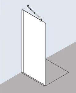 Kermi Pasa XP Seitenwand Für Pendeltür Mit Festfeld PXUWD078201PK 78x200cm, Silber Mattglanz, ESG Klar Clean, Auf Duschplatz -VIEGA Verkäufe Kermi Pasa XP Seitenwand fuer Pendeltuer mit Festfeld PXUWD078201PK 78x200cm silber mattglanz ESG klar Clean auf Duschplatz 4