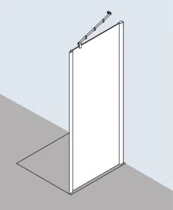 Kermi Pasa XP Seitenwand Für Pendeltür Mit Festfeld PXUWD100201UK 100x200cm, Silber Mattglanz, ESG SR Opaco, Auf Duschwanne -VIEGA Verkäufe Kermi Pasa XP Seitenwand fuer Pendeltuer mit Festfeld PXUWD100201UK 100x200cm silber mattglanz ESG SR Opaco auf Duschwanne 4