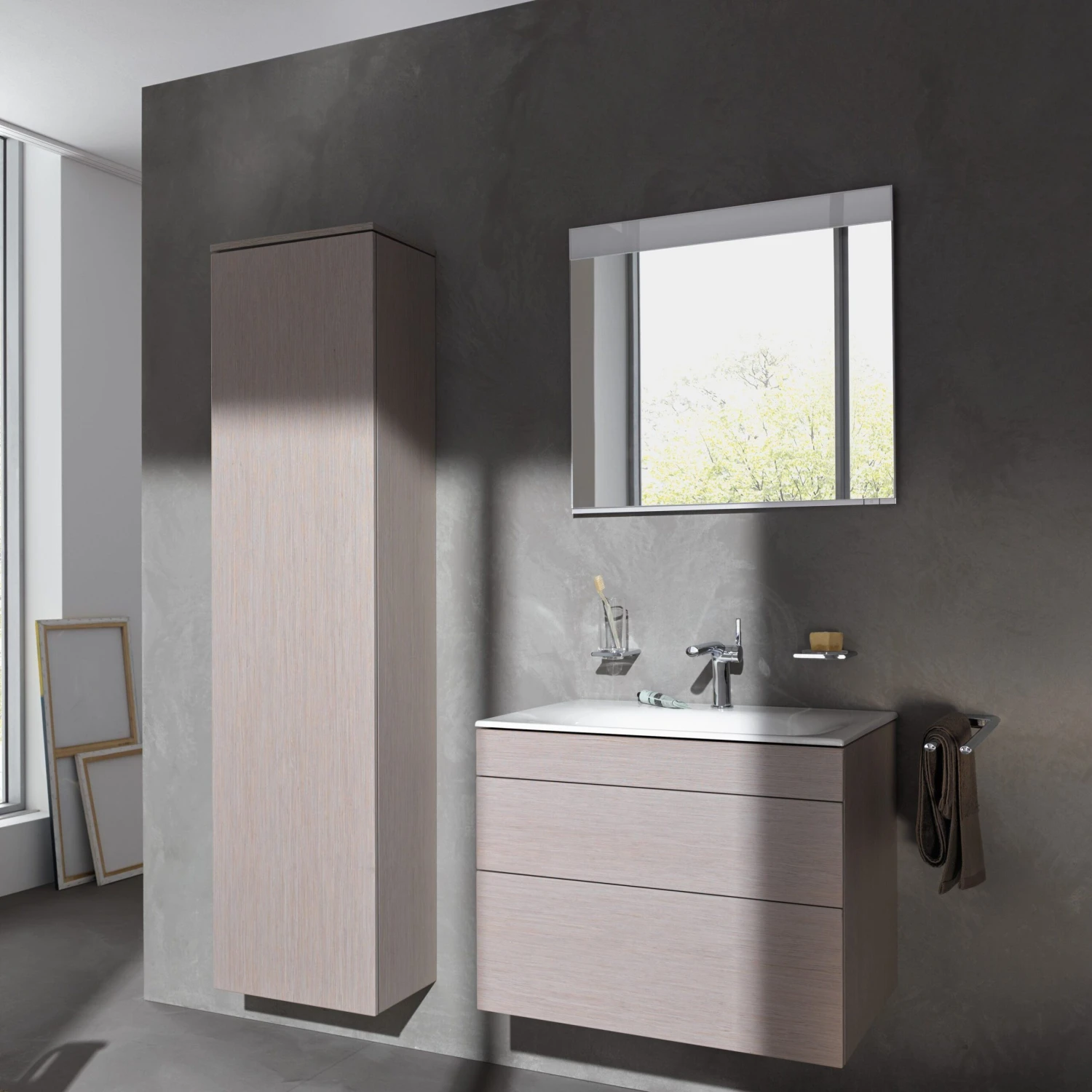 Keuco Edition 400 Lichtspiegel 11596171501 710x650x33mm, LED-Beleuchtung Und Spiegelheizung 4 Keuco Edition 400 Lichtspiegel 11596171501 710x650x33mm, LED-Beleuchtung Und Spiegelheizung – Bild 4