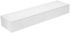 Keuco Edition 400 Sideboard 31771740000 210x28,9x53,5cm, 2 Auszüge, Weiß/cashmere