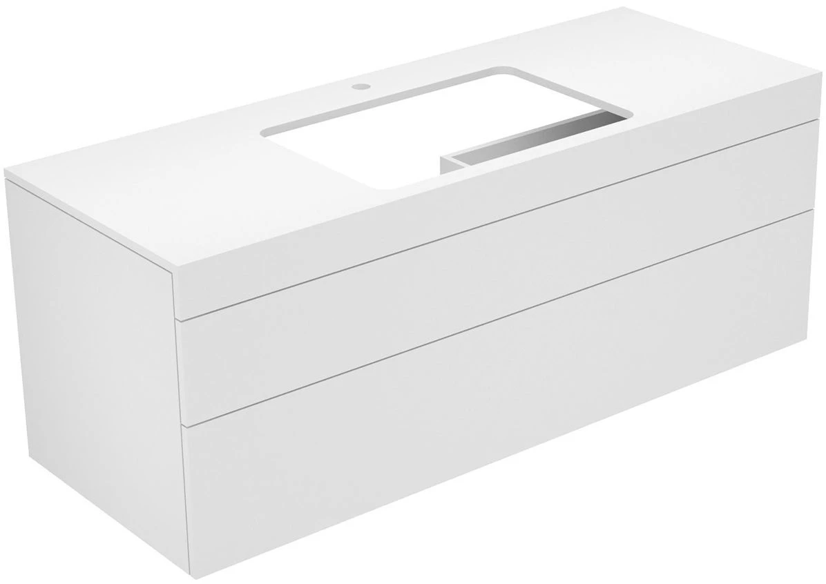 Keuco Edition 400 Waschtischunterbau 31573390100 140x54,6x53,5cm, Mit Hahnloch, Anthrazit 1 Keuco Edition 400 Waschtischunterbau 31573390100 140x54,6x53,5cm, Mit Hahnloch, Anthrazit