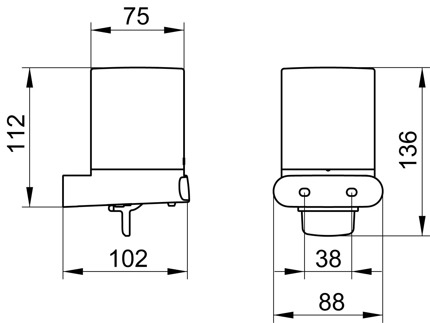 Keuco Elegance Stülpbecher 11652009000 Lose, Echtkristall-Glas Mattiert 2 Keuco Elegance Stülpbecher 11652009000 Lose, Echtkristall-Glas Mattiert – Bild 2